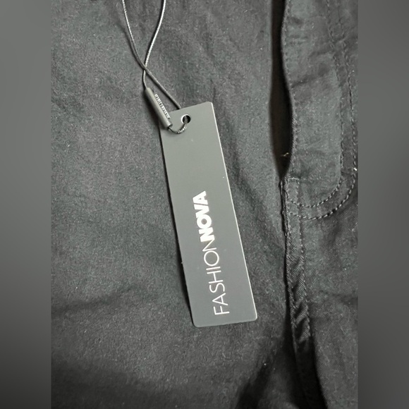 Fashion Nova Black Flare & Wide Leg Jeans size 9 - Picture 2 of 9